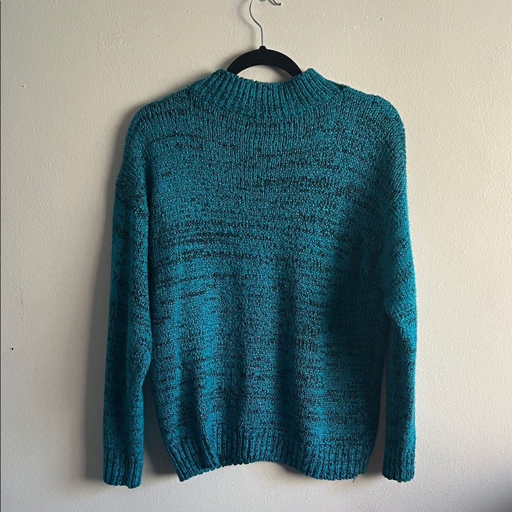 Teal Knit Sweater